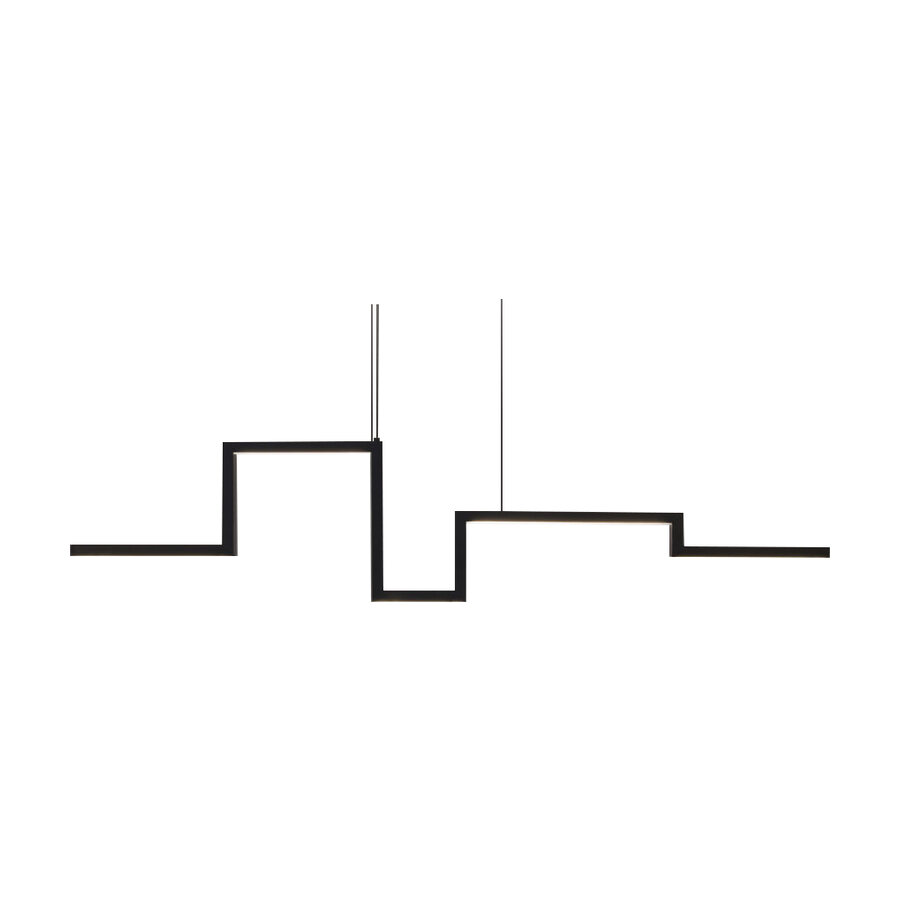 City Line — stepped architectural linear pendant, designed and manufactured by Streamlight for DARK